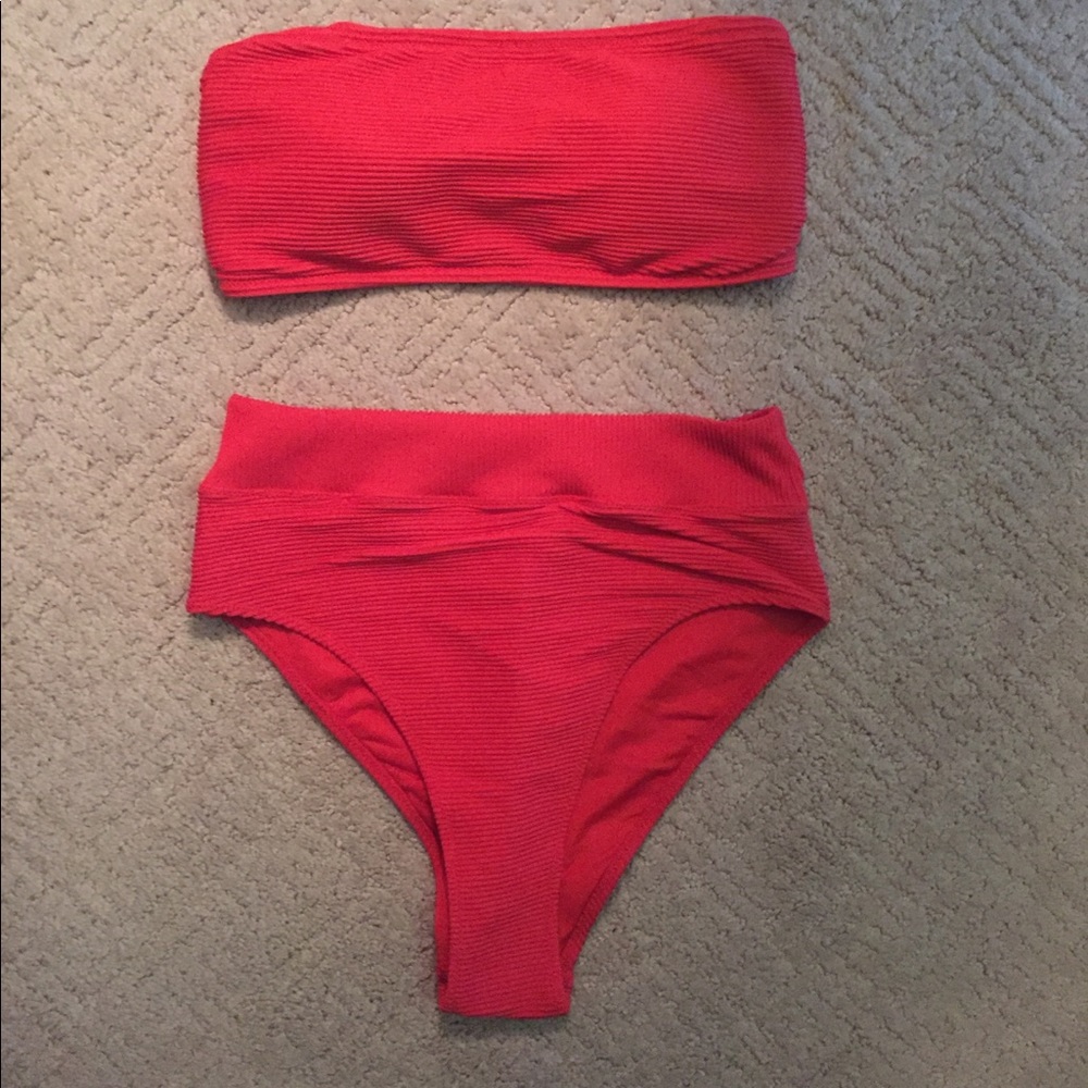 Red H&M bikini